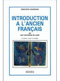 Image of Introduction à l'Ancien Français