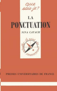 Image of Ponctuation (La) - Que sais-je